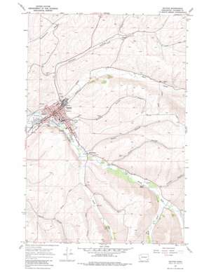 Dayton USGS topographic map 46117c8