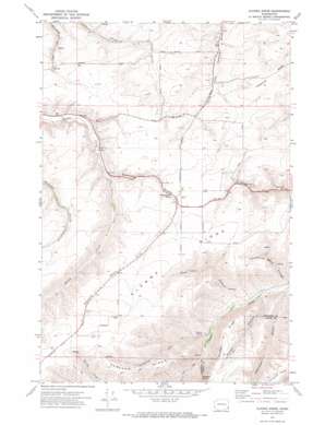 Alpowa Ridge USGS topographic map 46117d4