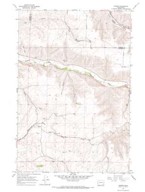 Turner USGS topographic map 46117d7