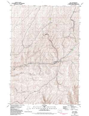 Hay USGS topographic map 46117f8