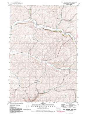 Little Penawawa Creek USGS topographic map 46117g5