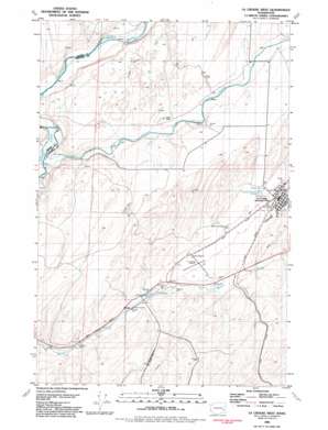 Honn Lakes USGS topographic map 46117g8