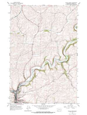 Colfax North topo map