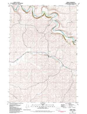 Thera USGS topographic map 46117h5