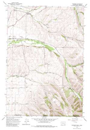 Buroker USGS topographic map 46118a2