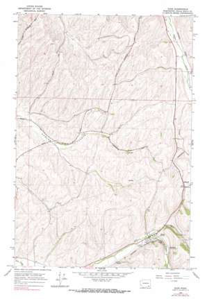 Dixie topo map