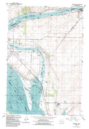 Humorist USGS topographic map 46118b8
