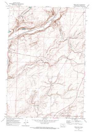 Mesa East USGS topographic map 46118e8