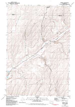 Sperry USGS topographic map 46118f4