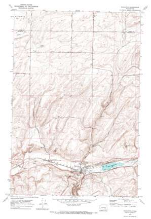 Kahlotus USGS topographic map 46118f5