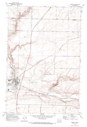 Connell topo map