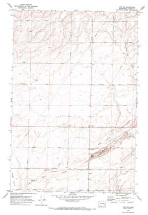 Lind SE USGS topographic map 46118g5