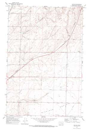 Lind SW USGS topographic map 46118g6