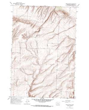 Nine Canyon USGS topographic map 46119a1