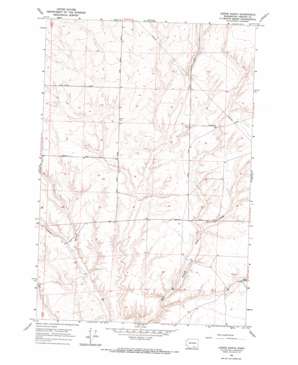 Lenzie Ranch topo map