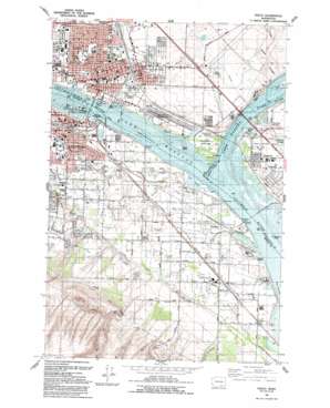 Pasco USGS topographic map 46119b1