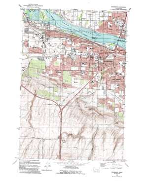 Kennewick USGS topographic map 46119b2
