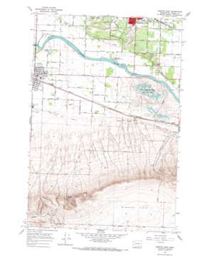 Mabton East USGS topographic map 46119b8
