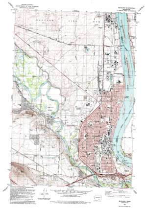 Richland USGS topographic map 46119c3