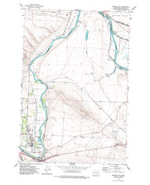 Benton City USGS topographic map 46119c4