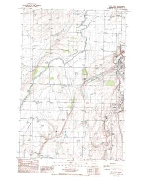 Priest Rapids USGS topographic map 46119e1