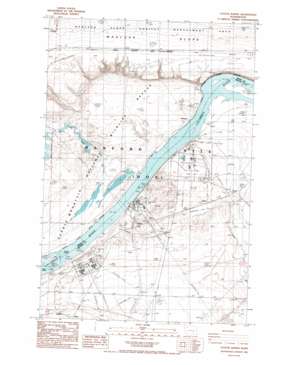 Coyote Rapids USGS topographic map 46119f5