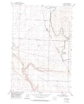 Bruce USGS topographic map 46119g1