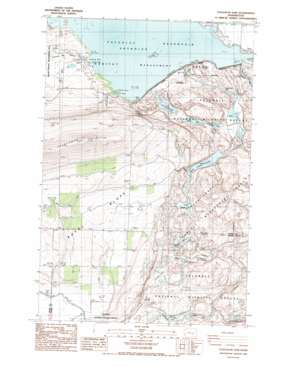 O'Sullivan Dam USGS topographic map 46119h3