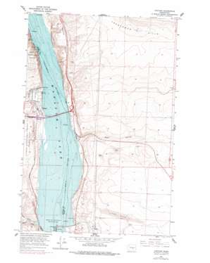 Vantage USGS topographic map 46119h8