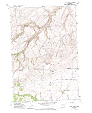 Poisel Butte Se USGS topographic map 46120a3
