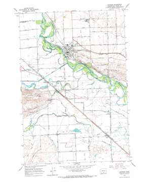 Granger USGS topographic map 46120c2