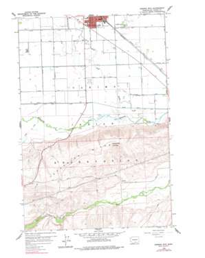 Hembre Mountain USGS topographic map 46120c3