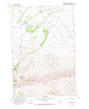 Toppenish Mountain USGS topographic map 46120c6
