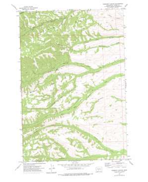 Yesmowit Canyon USGS topographic map 46120d8