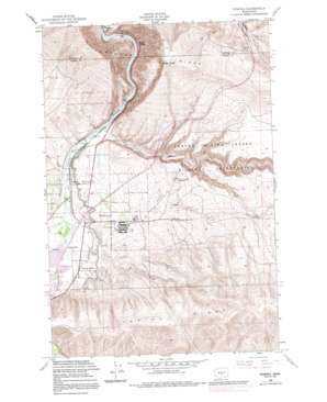 Pomona topo map