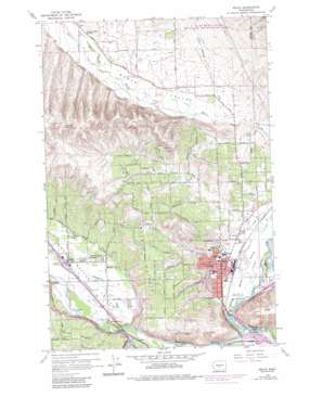 Selah USGS topographic map 46120f5