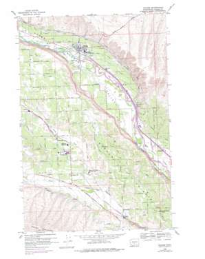 Naches USGS topographic map 46120f6