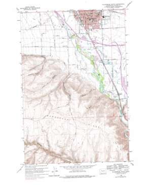Ellensburg South USGS topographic map 46120h5