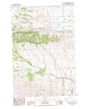 Manastash Creek USGS topographic map 46120h6