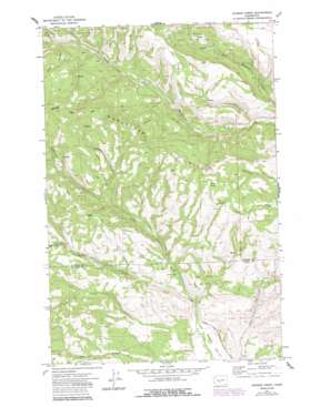 Hudson Creek USGS topographic map 46120h7