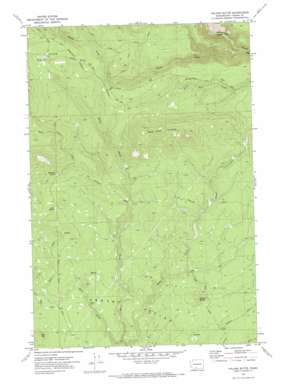 Poland Butte USGS topographic map 46121b1
