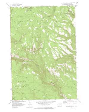 Lost Horse Plateau USGS topographic map 46121c1