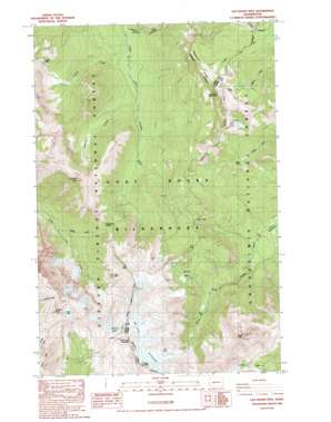 Old Snowy Mountain USGS topographic map 46121e4