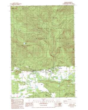 Randle USGS topographic map 46121e8
