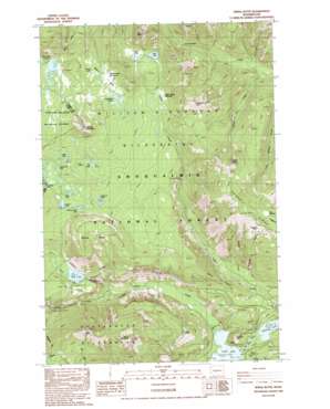 Spiral Butte USGS topographic map 46121f3