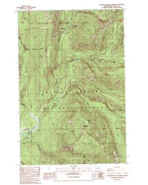 Ohanapecosh Hot Springs USGS topographic map 46121f5