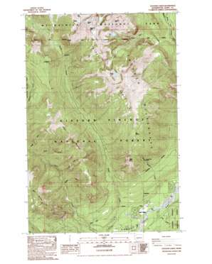 Tatoosh Lakes USGS topographic map 46121f6