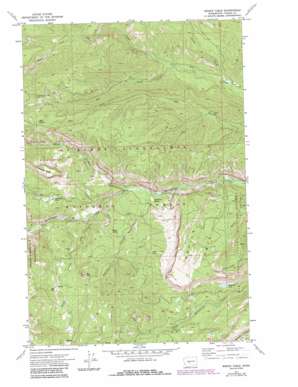 Meeks Table USGS topographic map 46121g1
