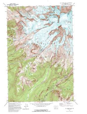 Mount Rainier West USGS topographic map 46121g7