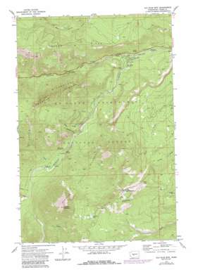 Old Scab Mountain topo map